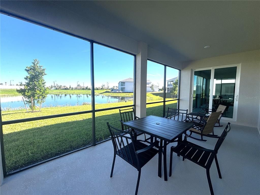 Dining room, Interior, Sun Room, Water