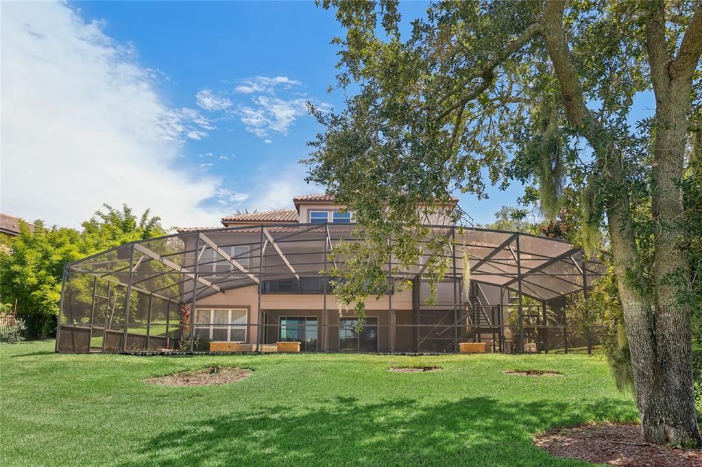 Backyard, Exterior