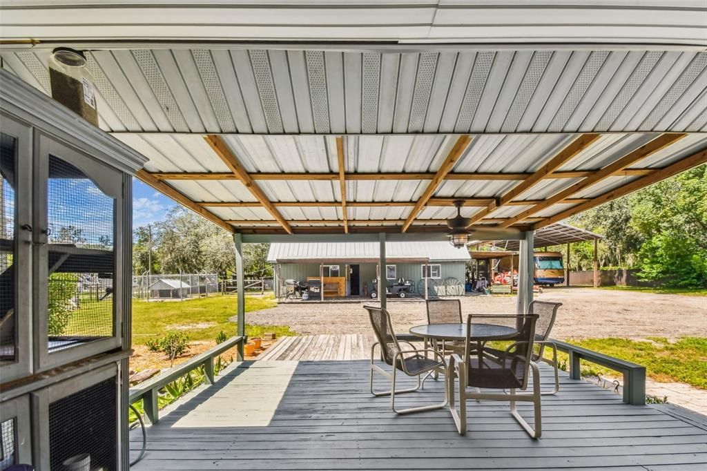 Backyard, Exterior