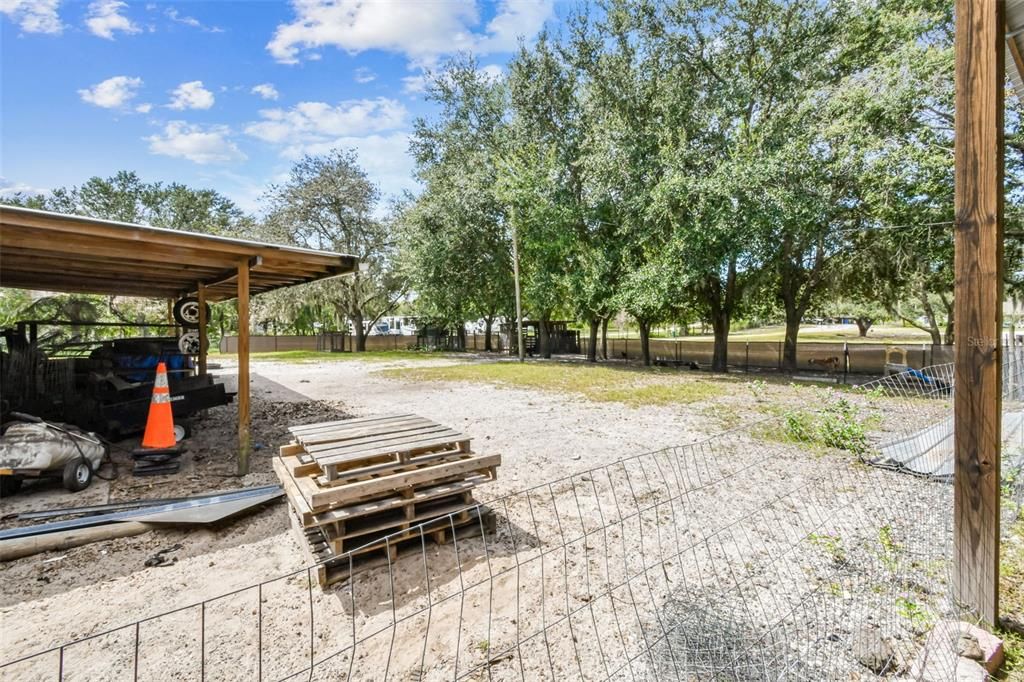 Backyard, Exterior