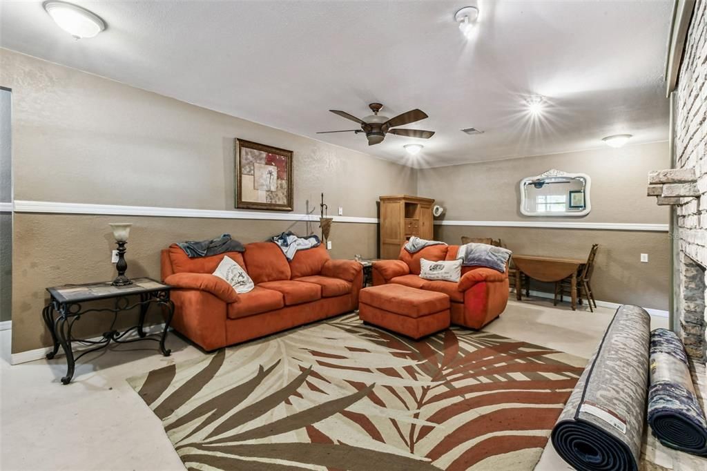 Dining room, Fireplace, Interior, Living room
