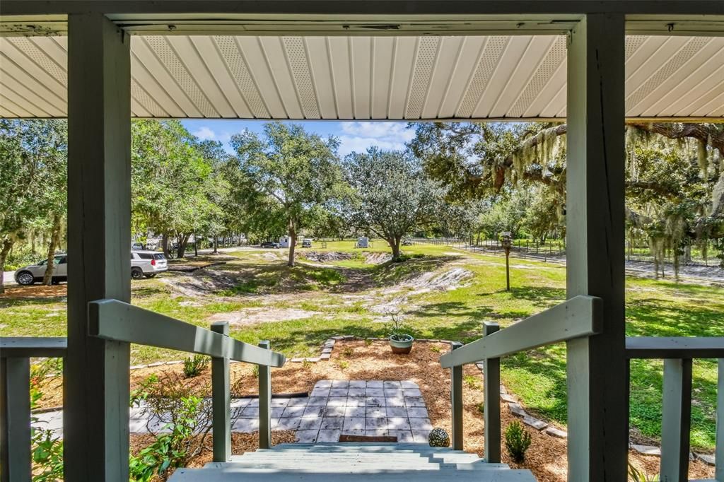 Backyard, Exterior