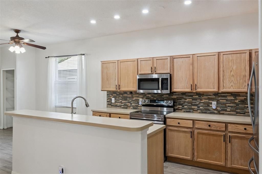 Interior, Kitchen, Recessed Lighting