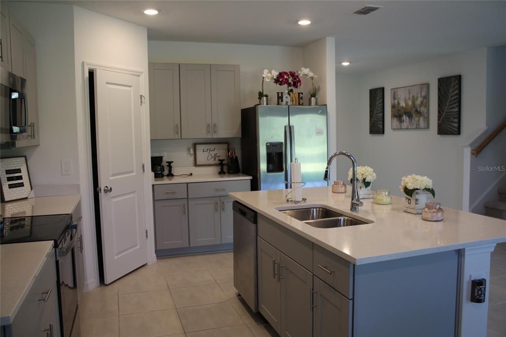Interior, Kitchen, Recessed Lighting, Stainless Steel Appliances
