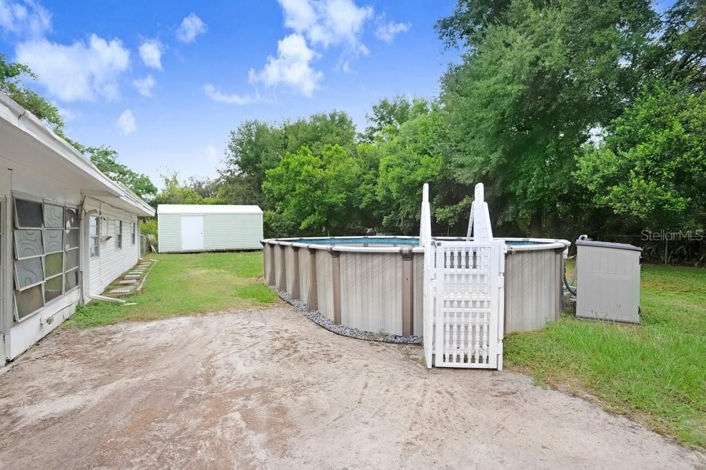Backyard, Exterior, Pool