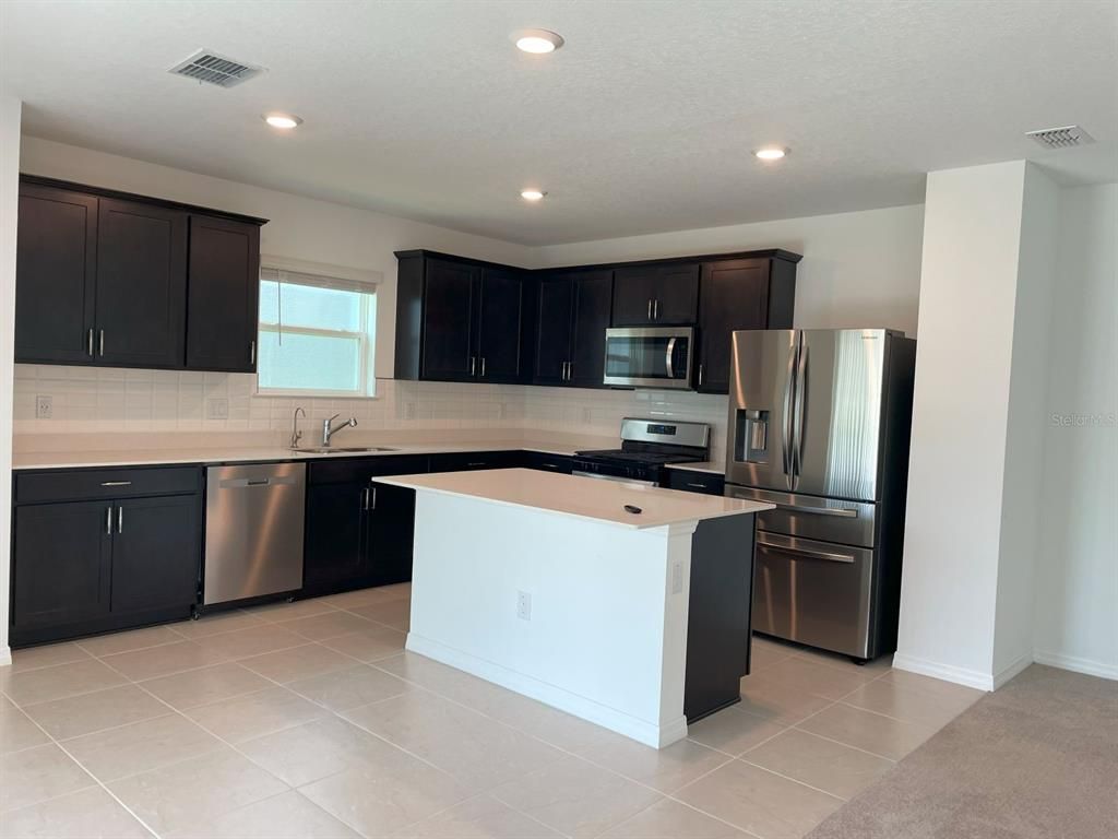 Interior, Kitchen, Recessed Lighting, Stainless Steel Appliances