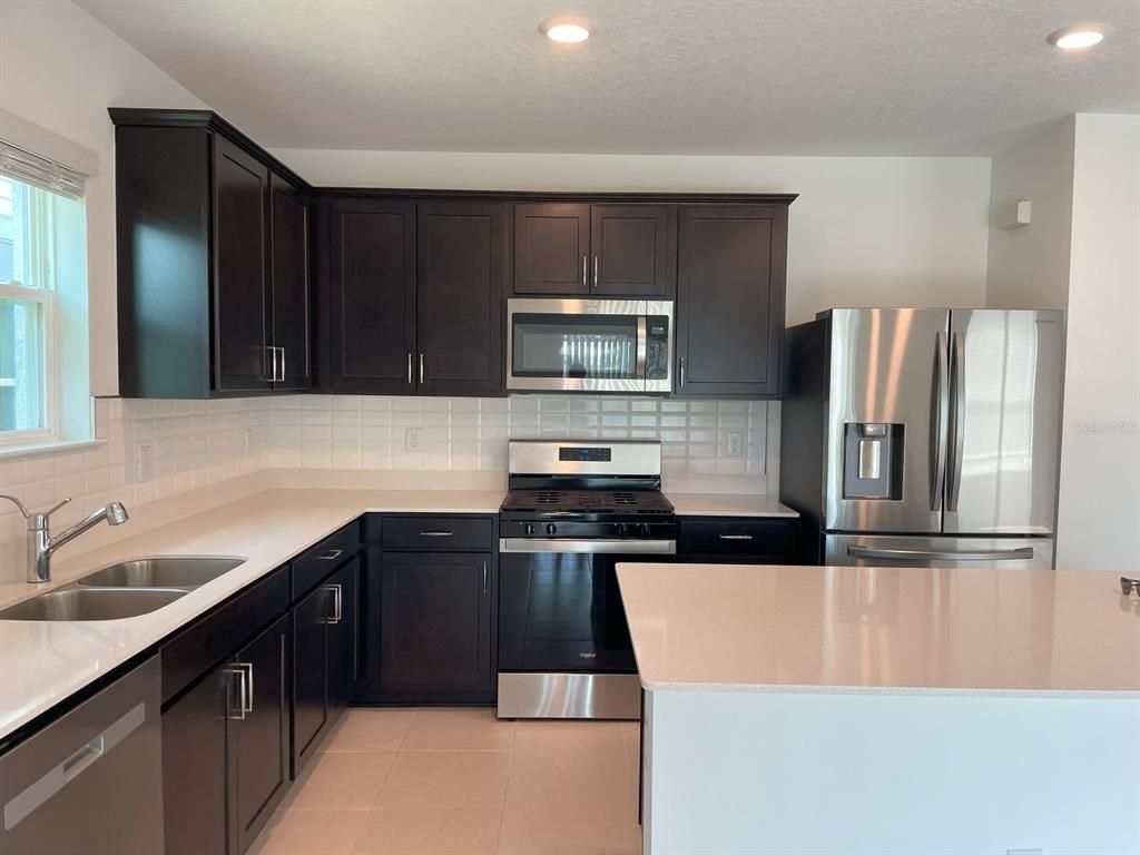 Interior, Kitchen, Recessed Lighting, Stainless Steel Appliances