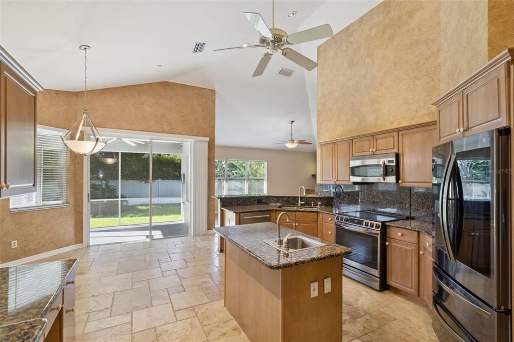 Interior, Kitchen, Pendant Lights, Recessed Lighting