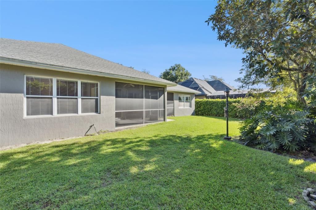 Backyard, Exterior
