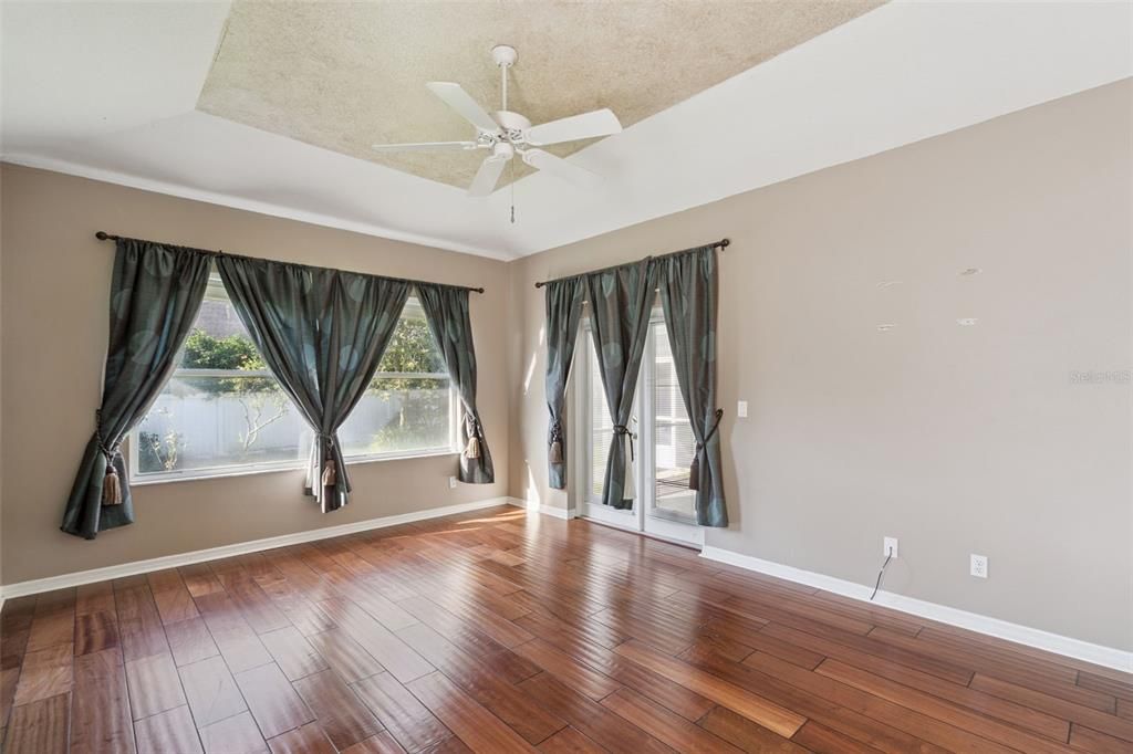 Empty room, Interior, Wood Texture Flooring