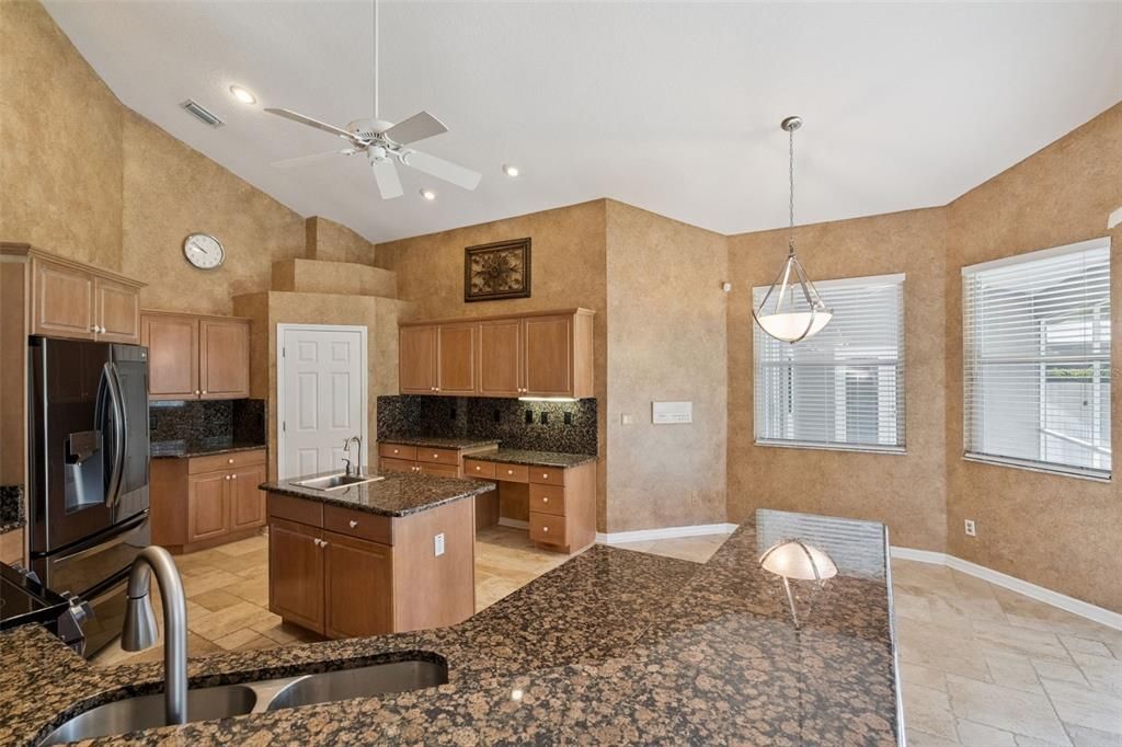 Interior, Kitchen, Pendant Lights, Recessed Lighting