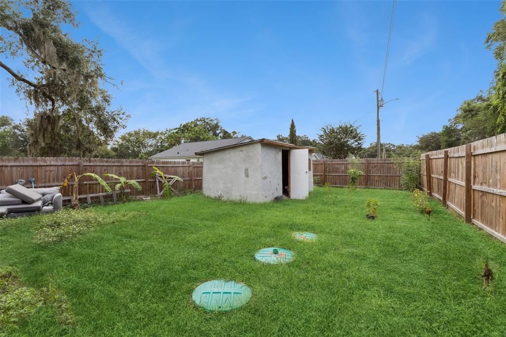 Backyard, Exterior