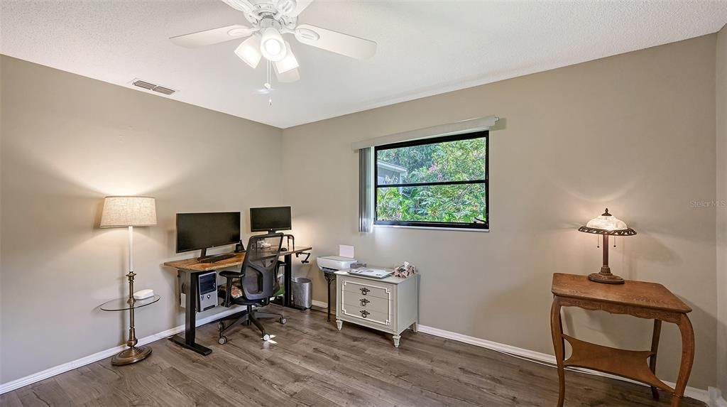 Home Office, Interior, Wood Texture Flooring