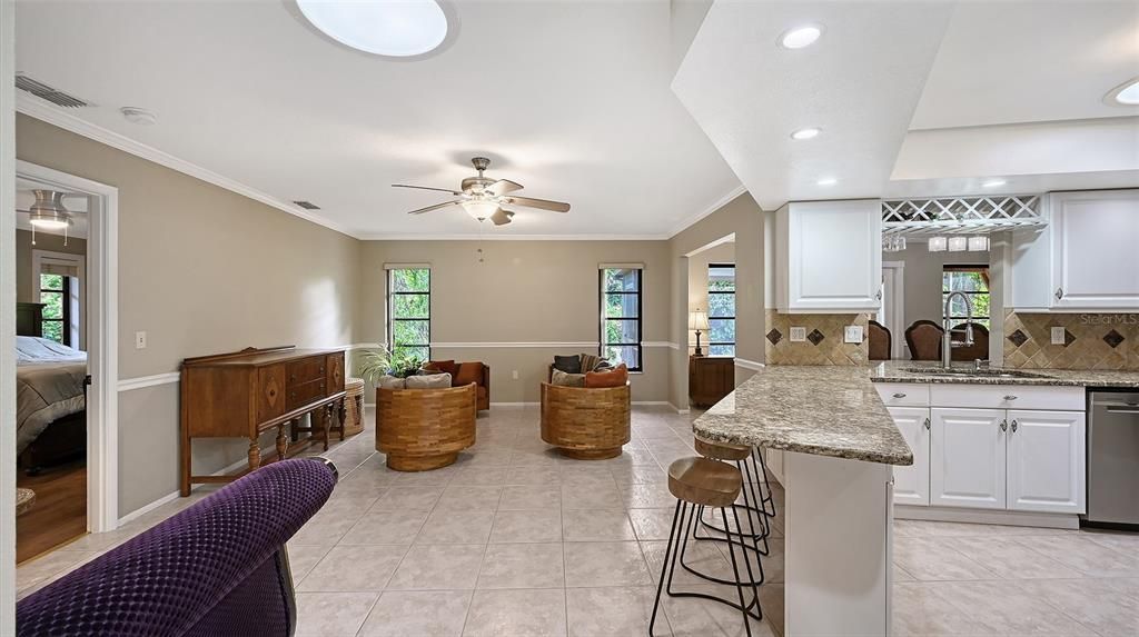 Interior, Kitchen, Recessed Lighting