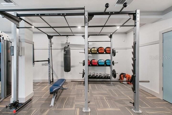 Fitness Equipment, Garage, Interior