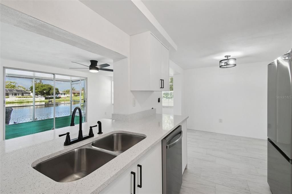 Interior, Kitchen, Marble, Water