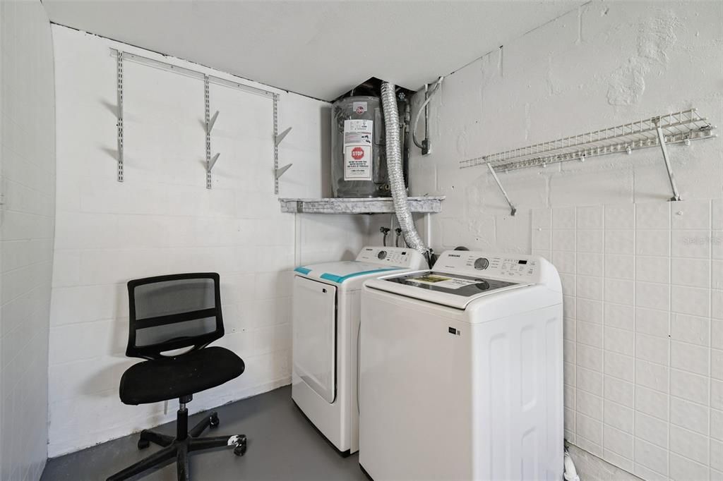 Interior, Washer