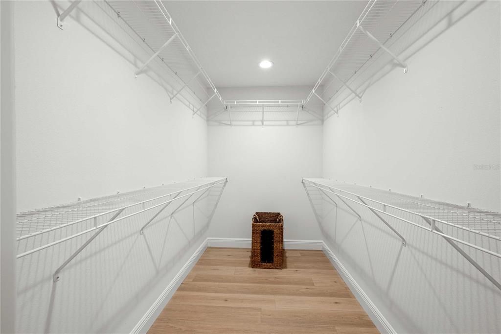 Interior, Recessed Lighting, Walk-in Closets, Wood Texture Flooring