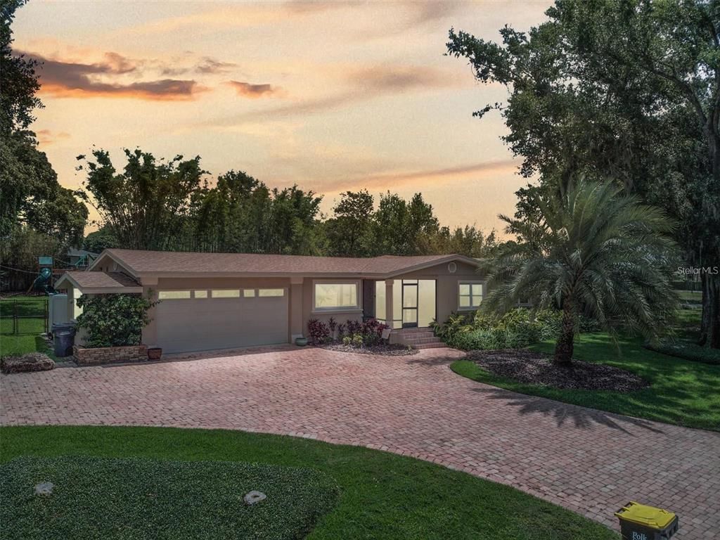 Attached, Backyard, Exterior, Facade, Ranch