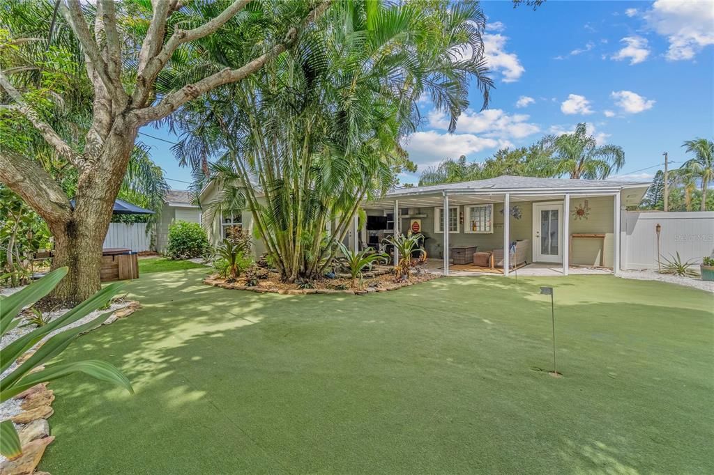 Backyard, Exterior