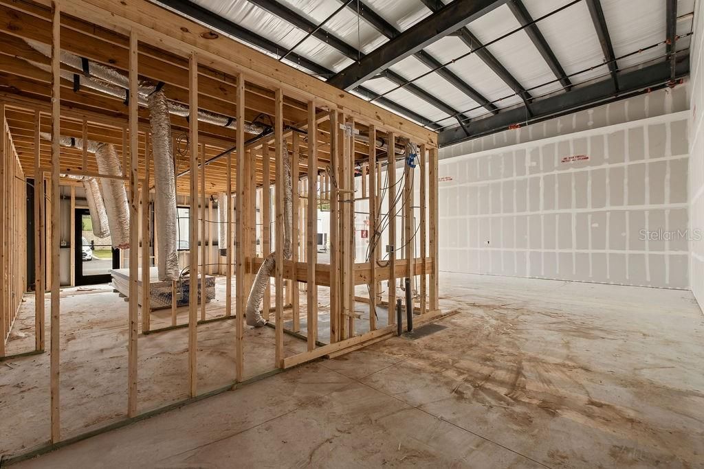 Interior, Wooden Beams