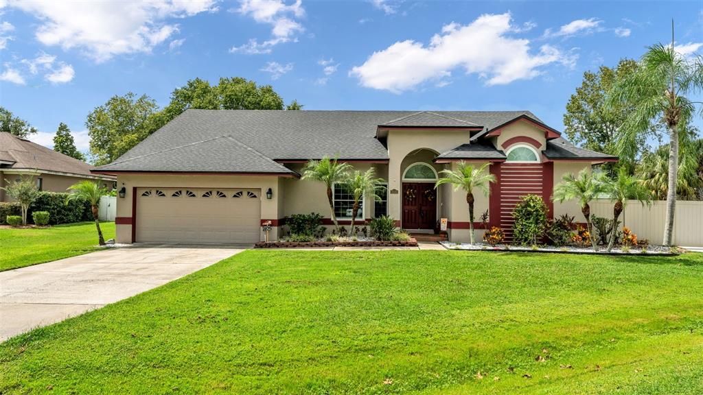 Attached, Backyard, Exterior, Facade, Ranch