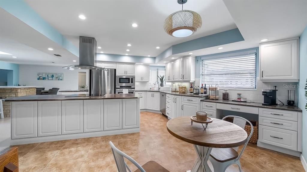 Interior, Kitchen, Recessed Lighting, Stainless Steel Appliances