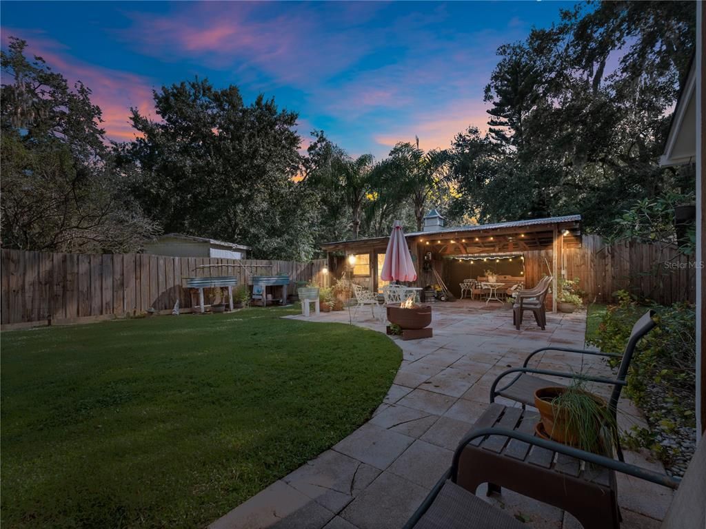 Backyard, Exterior