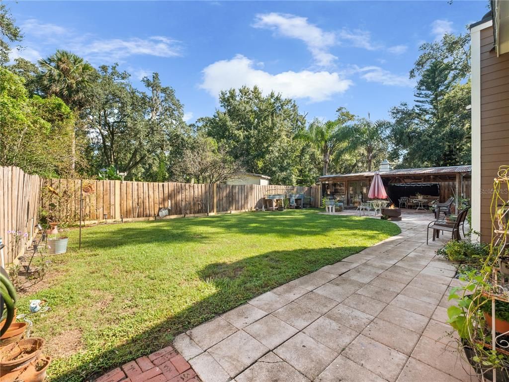 Backyard, Exterior