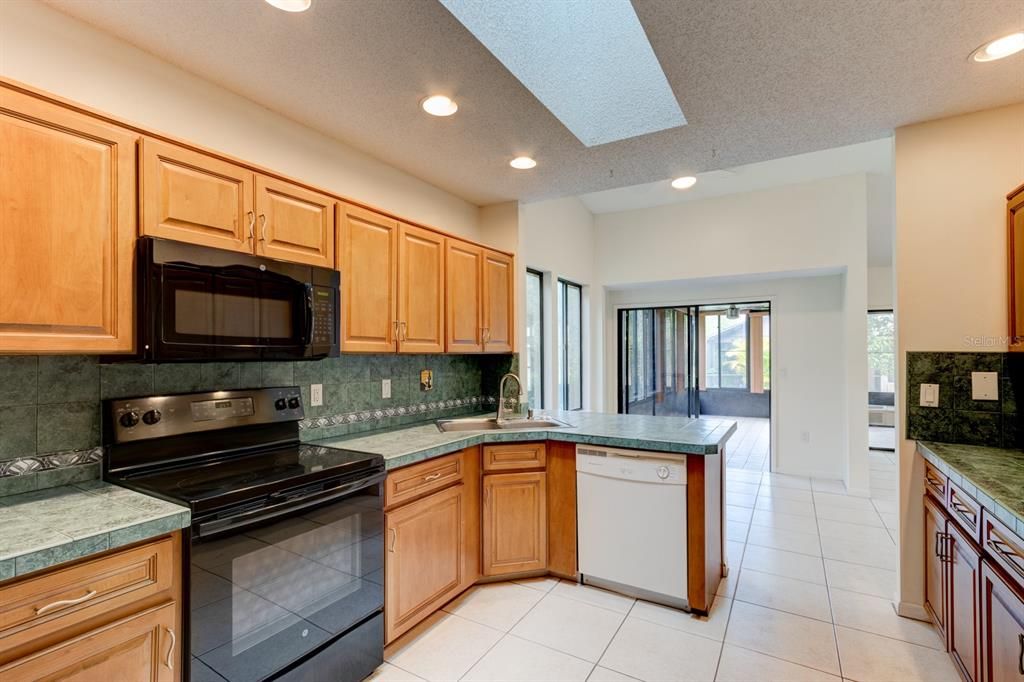 Interior, Kitchen, Recessed Lighting
