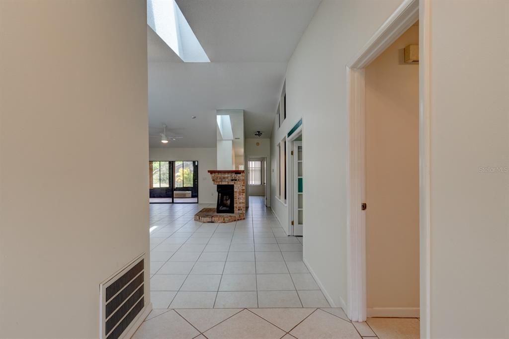 Fireplace, Interior, Recessed Lighting
