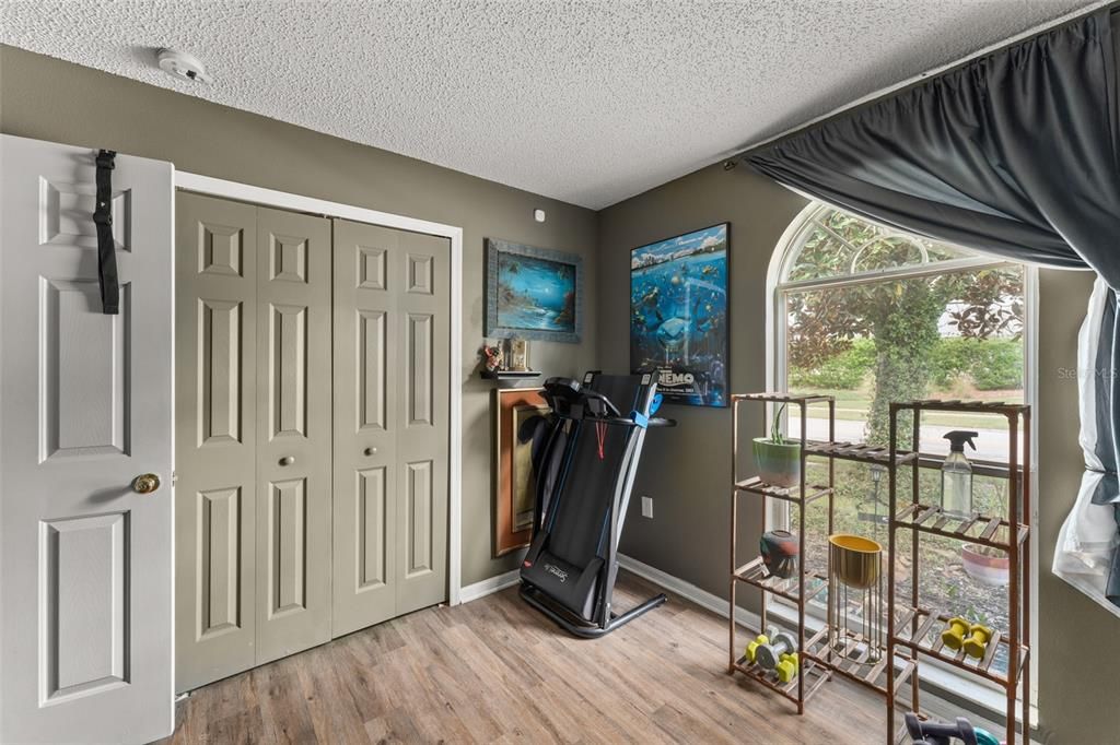 Fitness Equipment, Interior, Wood Texture Flooring