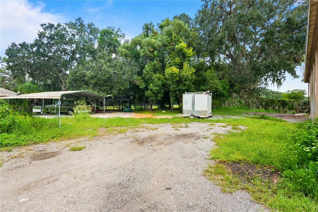 Backyard, Exterior