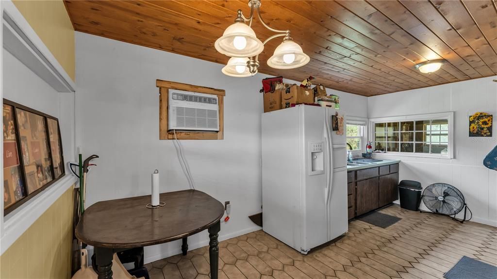 Interior, Kitchen, Wooden Ceilings, Wood Texture Flooring