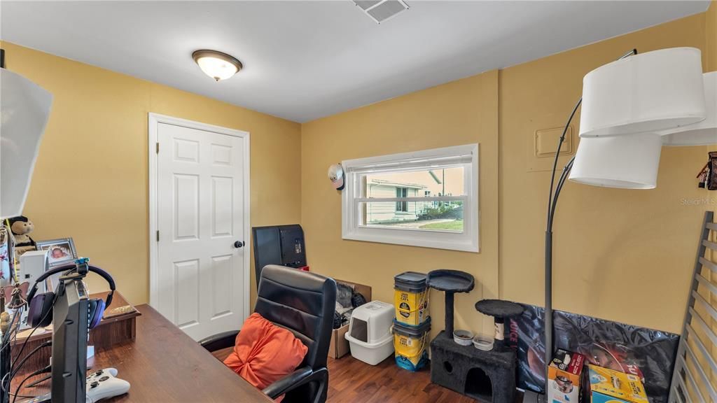 Home Office, Interior, Wood Texture Flooring