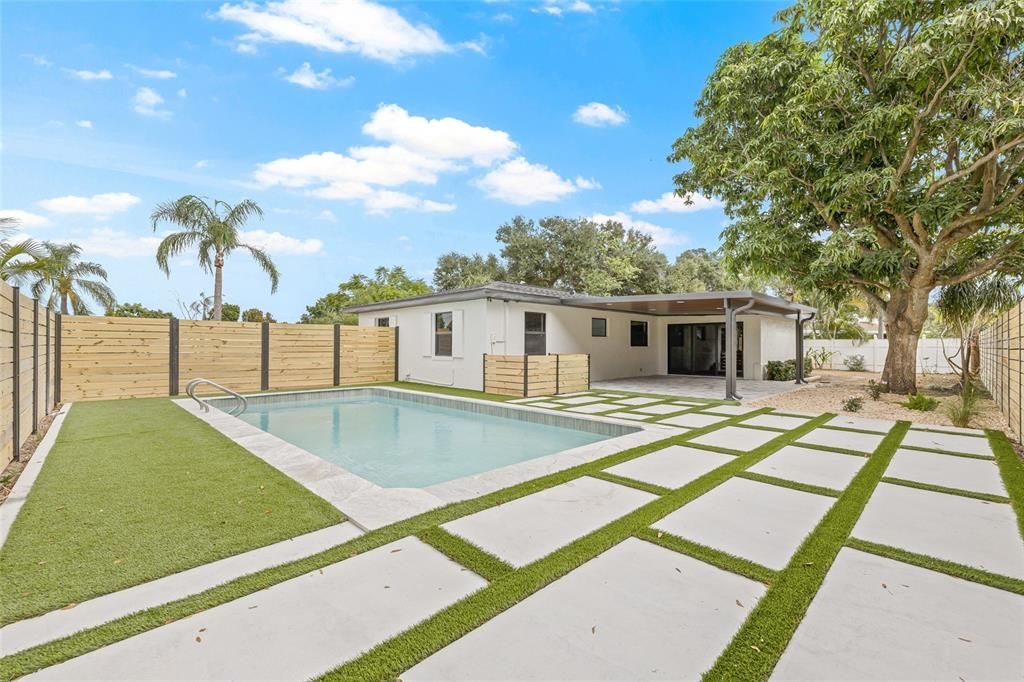 Backyard, Exterior, Pool