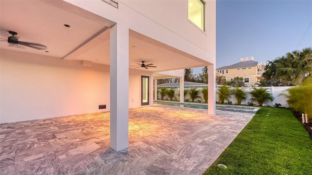 Backyard, Exterior