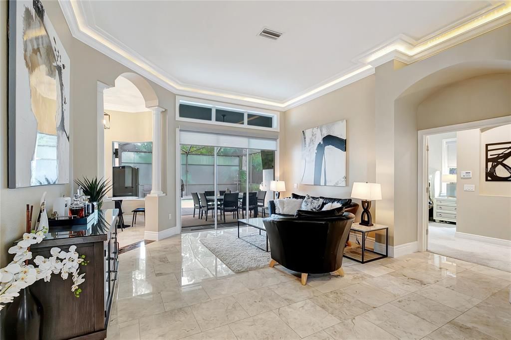 Dining room, Interior, Living room
