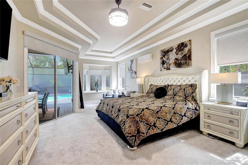 Bedroom, Interior, Pendant Lights
