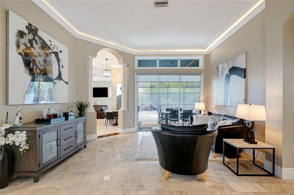Interior, Living room, Pendant Lights