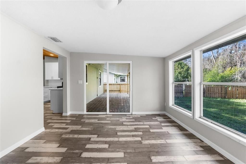 Empty room, Interior, Wood Texture Flooring