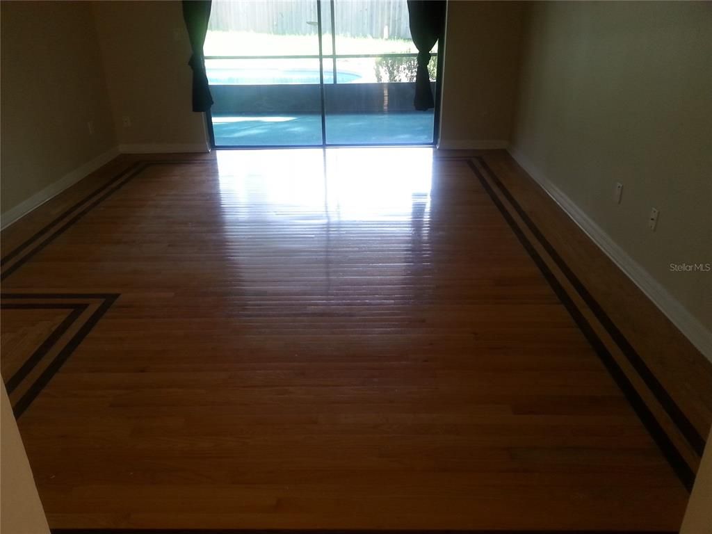 Empty room, Interior, Wood Texture Flooring