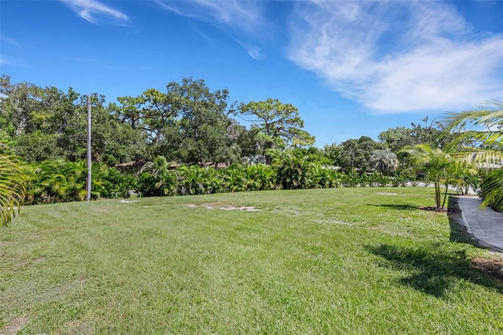 Backyard, Exterior