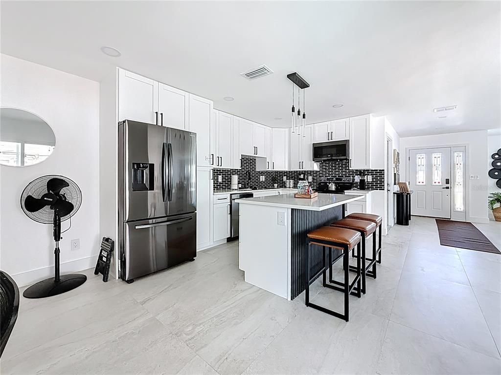 Interior, Kitchen, Pendant Lights, Recessed Lighting