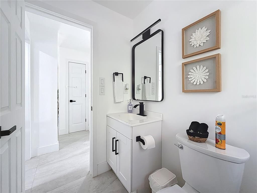 Bathroom, Dual Sink Vanities, Interior, Marble