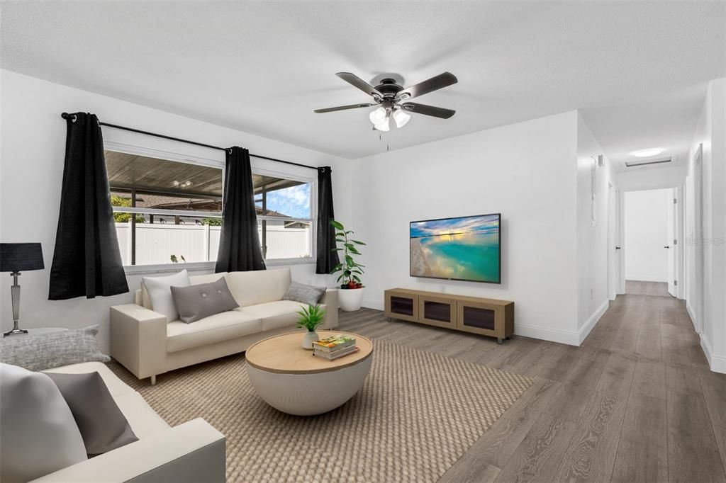 Interior, Living room, Wood Texture Flooring