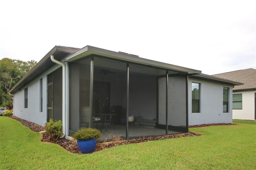 Backyard, Exterior