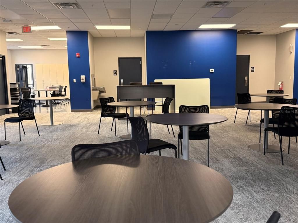 Dining room, Game Room, Interior, Recessed Lighting