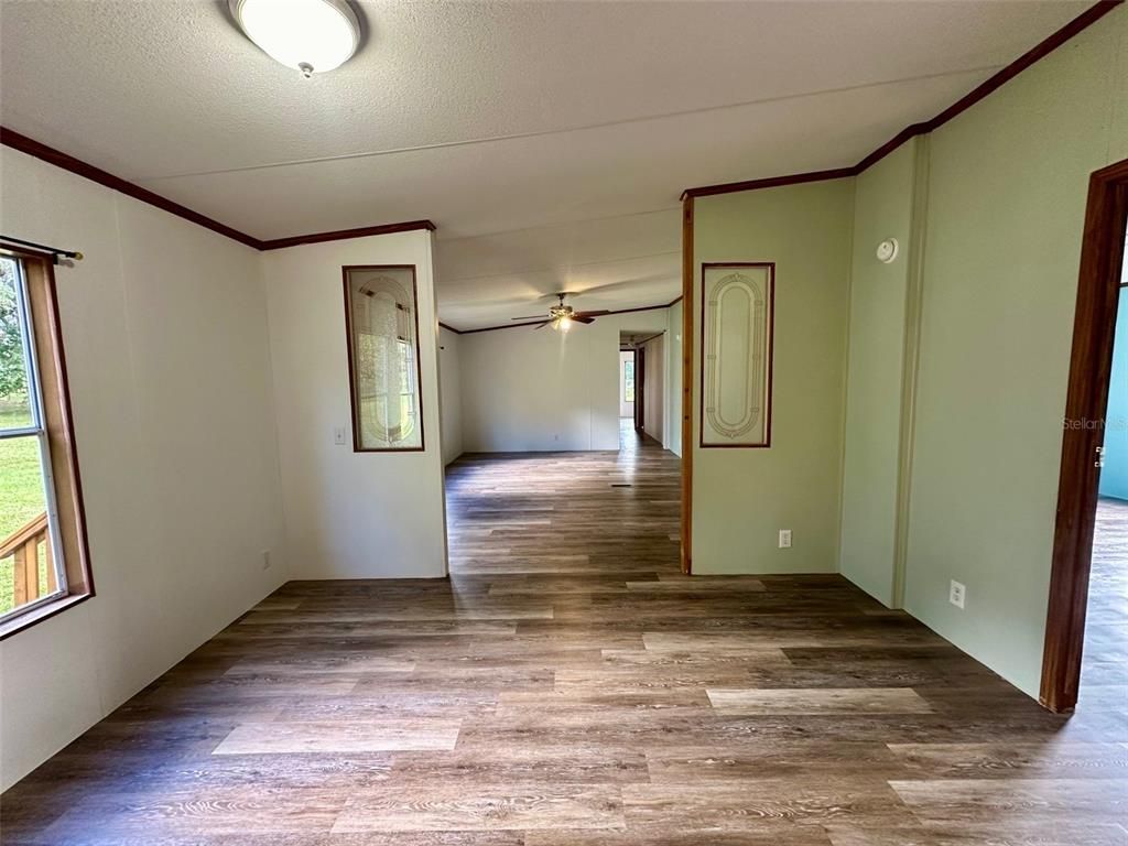 Empty room, Interior, Wood Texture Flooring