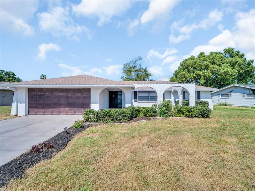 Attached, Backyard, Exterior, Facade, Ranch
